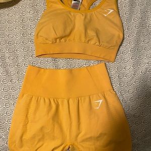 SET Gymshark Vital Seamless Shorts and Sports Bra